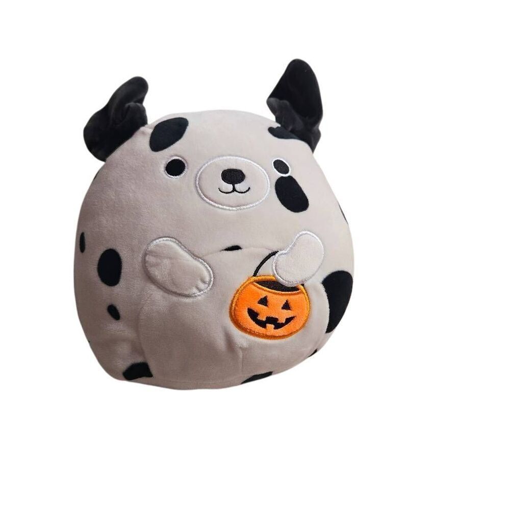 Squishmallow Halloween Dalmatian Dog Dustin 8"